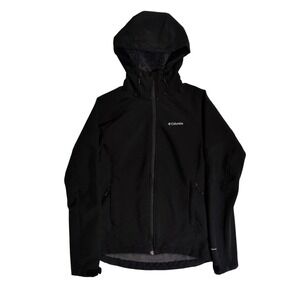 Columbia Phurtec 11 Softshell Jacket Womens Size S Sherpa Lined Black Omni-Wind